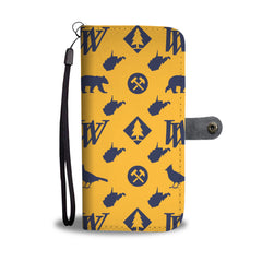 Louie Wallet Case-Navy/Gold