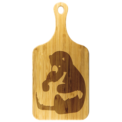 Bearhug Bamboo Cutting Board w/ Handle