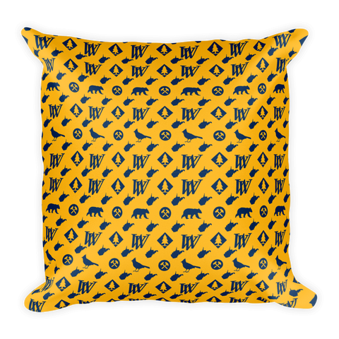 Louie Pillow-Gold & Blue