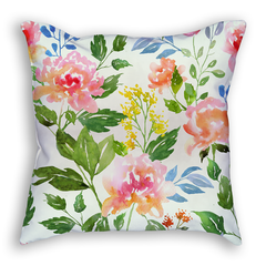 Wild Wonderful Floral Pillow
