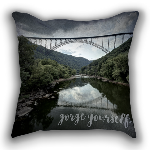 Gorge Yourself Pillow