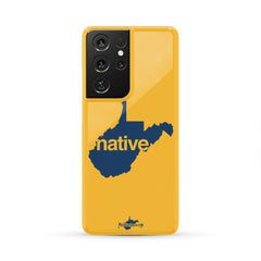 Native Phone Case- Blue & Gold