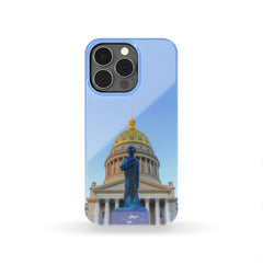 Lincoln Walks at Midnight Phone Case