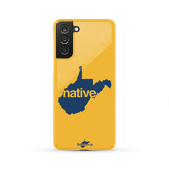 Native Phone Case- Blue & Gold