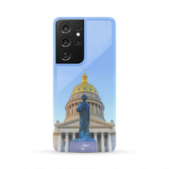 Lincoln Walks at Midnight Phone Case