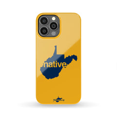 Native Phone Case- Blue & Gold