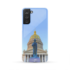 Lincoln Walks at Midnight Phone Case