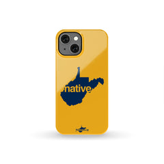 Native Phone Case- Blue & Gold