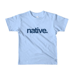 Native Text Short sleeve kids t-shirt