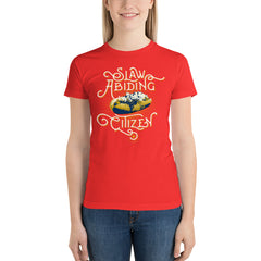 Slaw Abiding Citizen short sleeve women's t-shirt