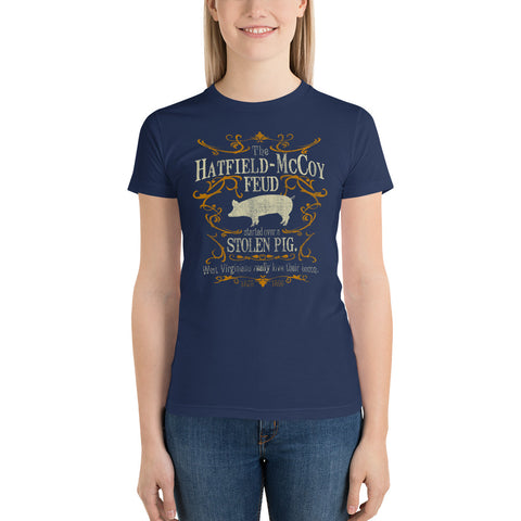 Feud short sleeve women's t-shirt