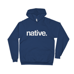 Native Helvetica California Fleece Hoodie