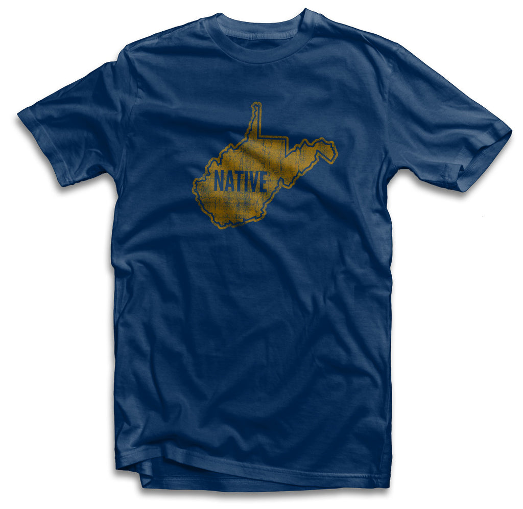 NATIVE unisex tee-navy