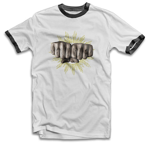 BEST VIRGINIA unisex short sleeve ringer tee