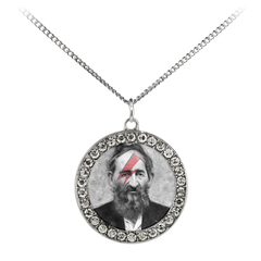 A Devil Sane "Stone Coin" Necklace