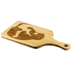 Bearhug Bamboo Cutting Board w/ Handle