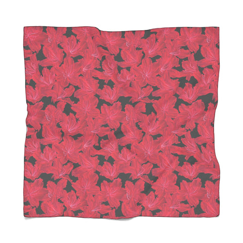 Rhododendrons Poly Scarf