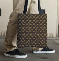 The Louie Tote- Brown
