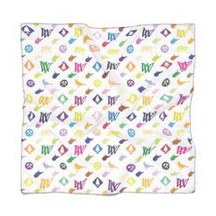 Louie Pattern Multicolor Poly Scarf