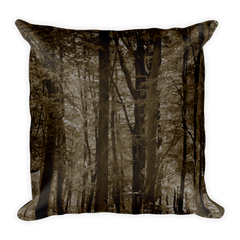 A Devil in the Woods Pillow