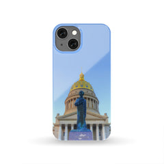 Lincoln Walks at Midnight Phone Case