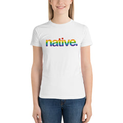 Proud Native short sleeve women's t-shirt