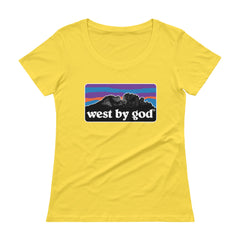 West By God Ladies' Scoopneck T-Shirt
