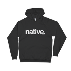 Native Helvetica California Fleece Hoodie